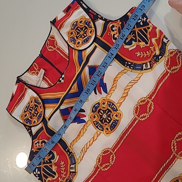 EUC VTG Anthony Sicari Regal Themed Maximilist Slip Dress - Picture 4 of 15